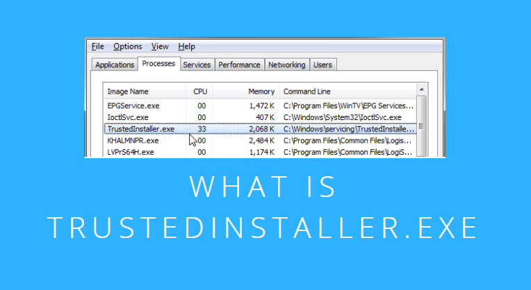 TrustedInstaller.exe | How to Fix High CPU issue for Windows 7/8 & 10