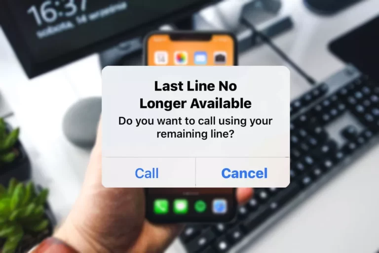 Last Line No Longer Available â€“ How to Fix?